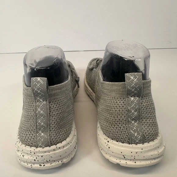 Women’s Casual Gray Hey Dudes - Picture 3 of 7